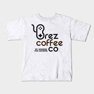 New Brez Coffee Co Logo Kids T-Shirt